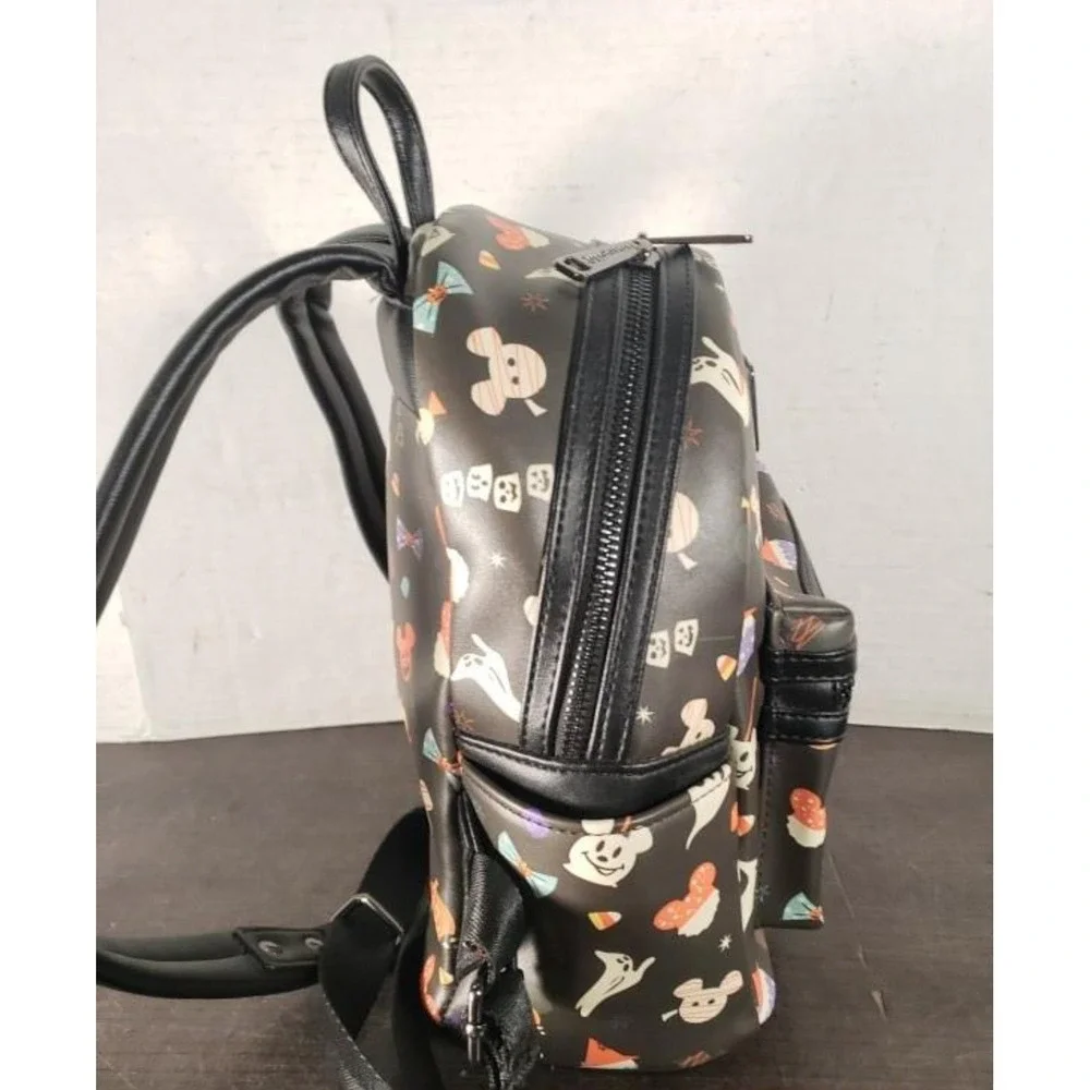 Disney Parks Loungefly‎ Halloween Mickey Mini Backpack – Rare Print!